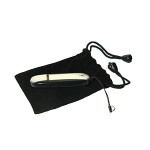 Bolsa de terciopelo negra