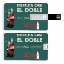 Memorias USB Tarjeta personalizada