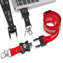 USB Personalizado Lanyard Con Logotipo