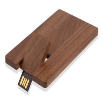 Pendrive Tarjeta de Madera