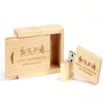 Pack Square wood con caja