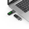 USB Personalizado Retractil con logotipo iluminado