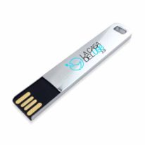 Memoria USB Metal Fino Personalizada Logotipo