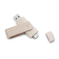 Memoria USB Personalizada OTG Madera
