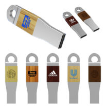 Metal Wood Pendrive Madera y Metal version Rapida