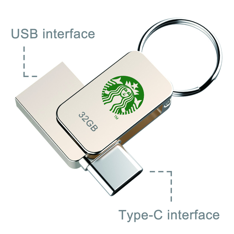 Pendrive personalizado OTG con USB-C