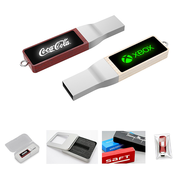 Memorias usb y pendrives con luz led