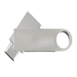 Pendrive OTG Metal Round Con Logotipo