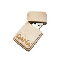 Pendrive Personalizado de Madera Mini