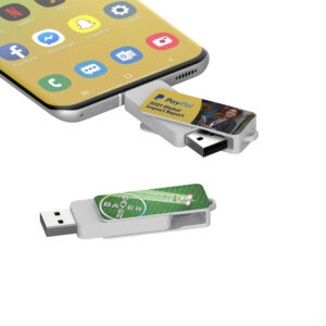 Pendrive Metal OTG Dual Foto Impresion