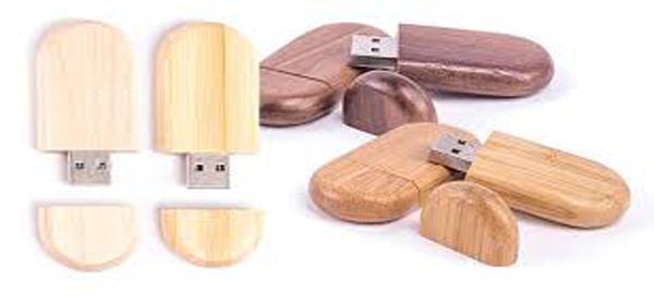 USB Pendrives De MAdera Con Logotipo