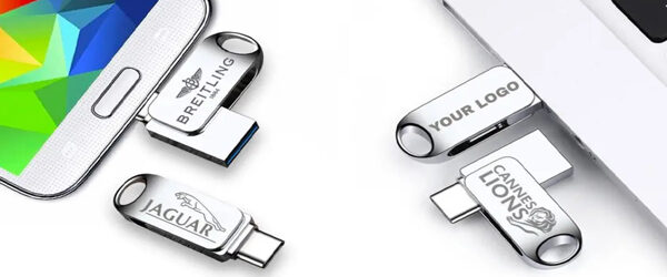 Memoria USB personalizadas Micro USB y Tipo C