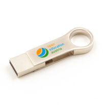 Pendrive DUAL Llavero OTG tipo C logotipo