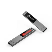 Pendrive Metal Fino Led 3.0