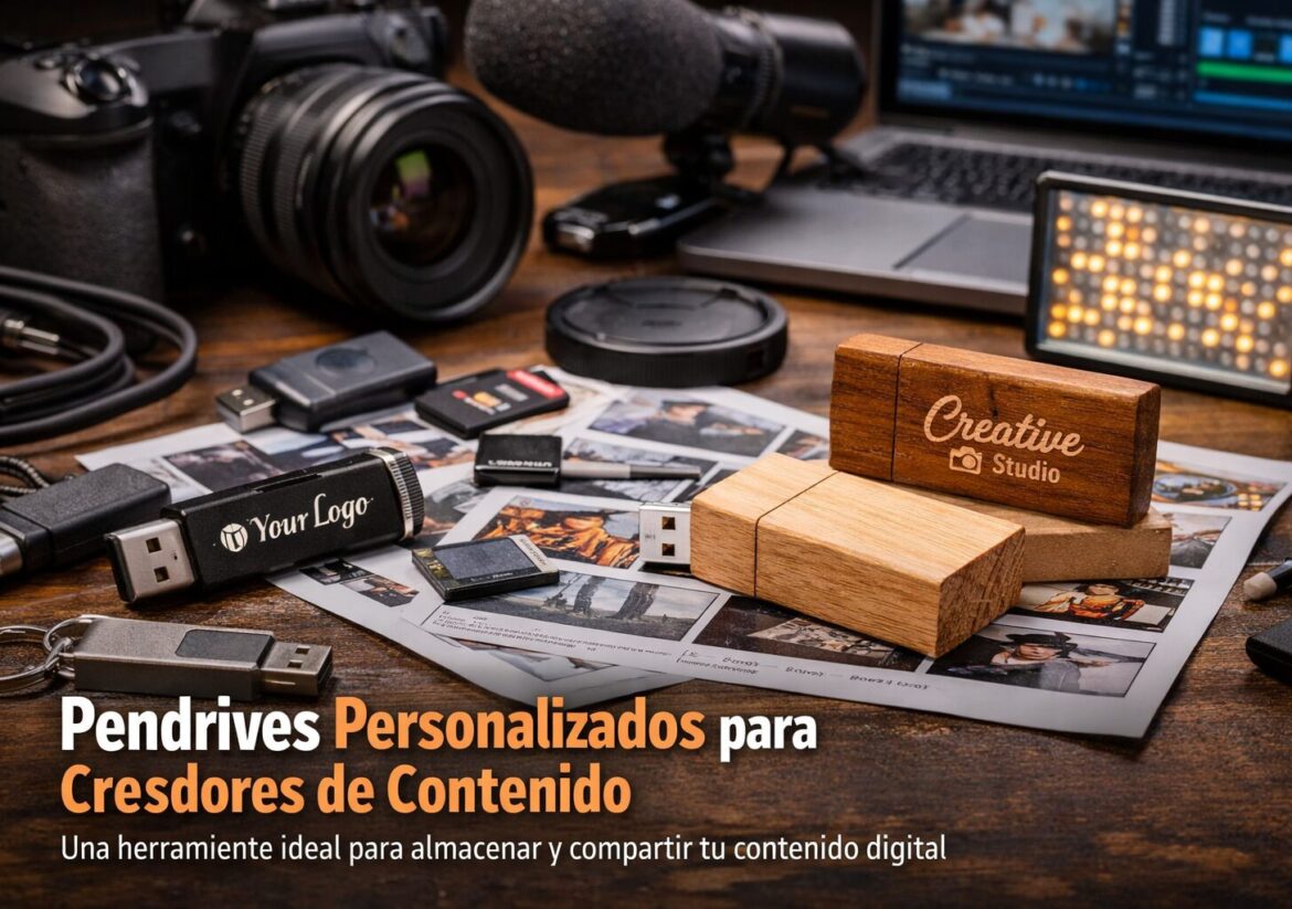 Pendrives Personalizados Creadores de contenido