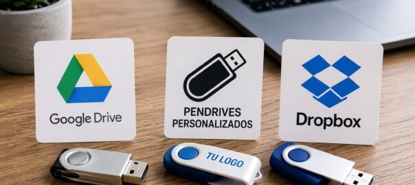 Comparativa pendrives personalizados nube