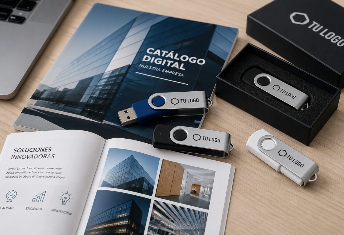 Los Pendrives Personalizados para Catálogos Digitales