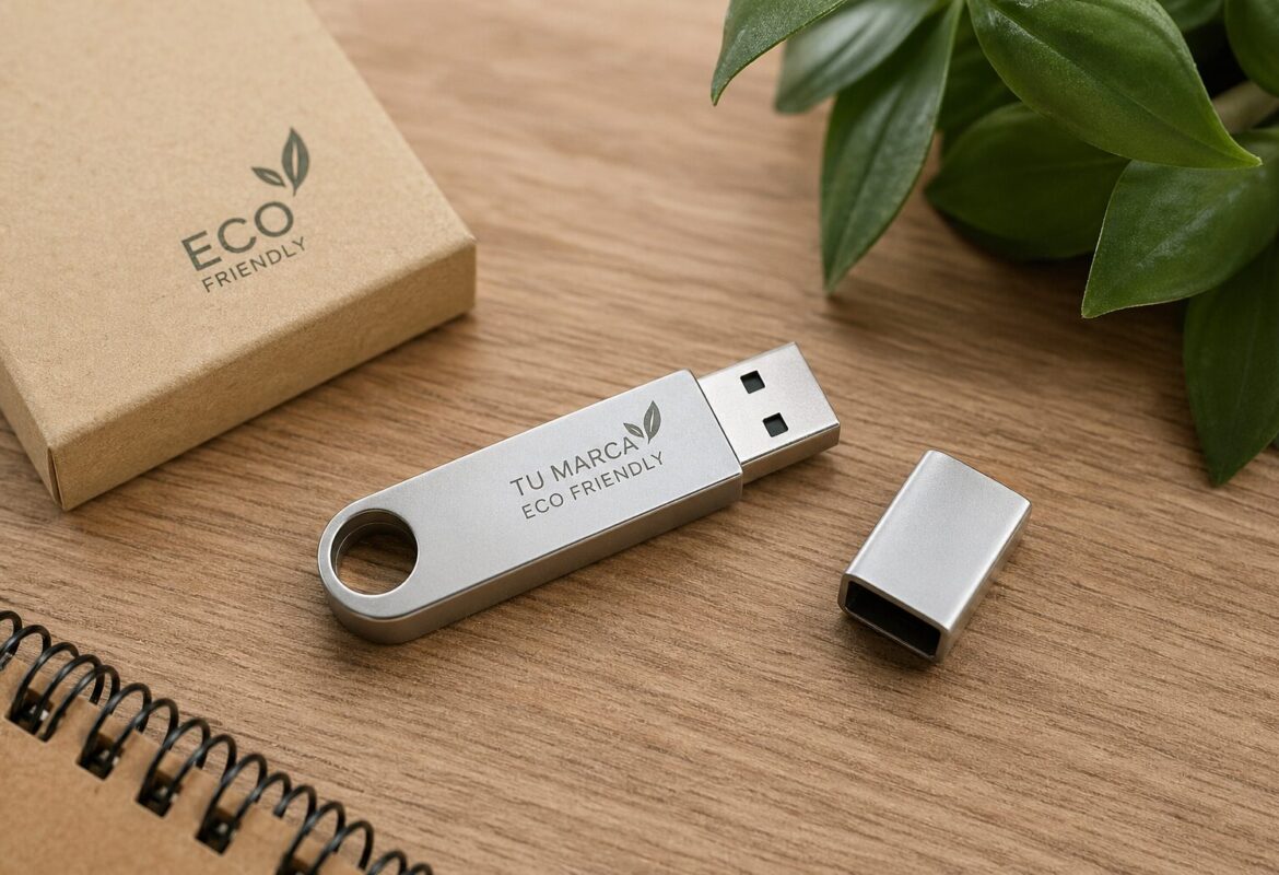 El Auge de los Pendrives Personalizados de Aluminio Reciclado
