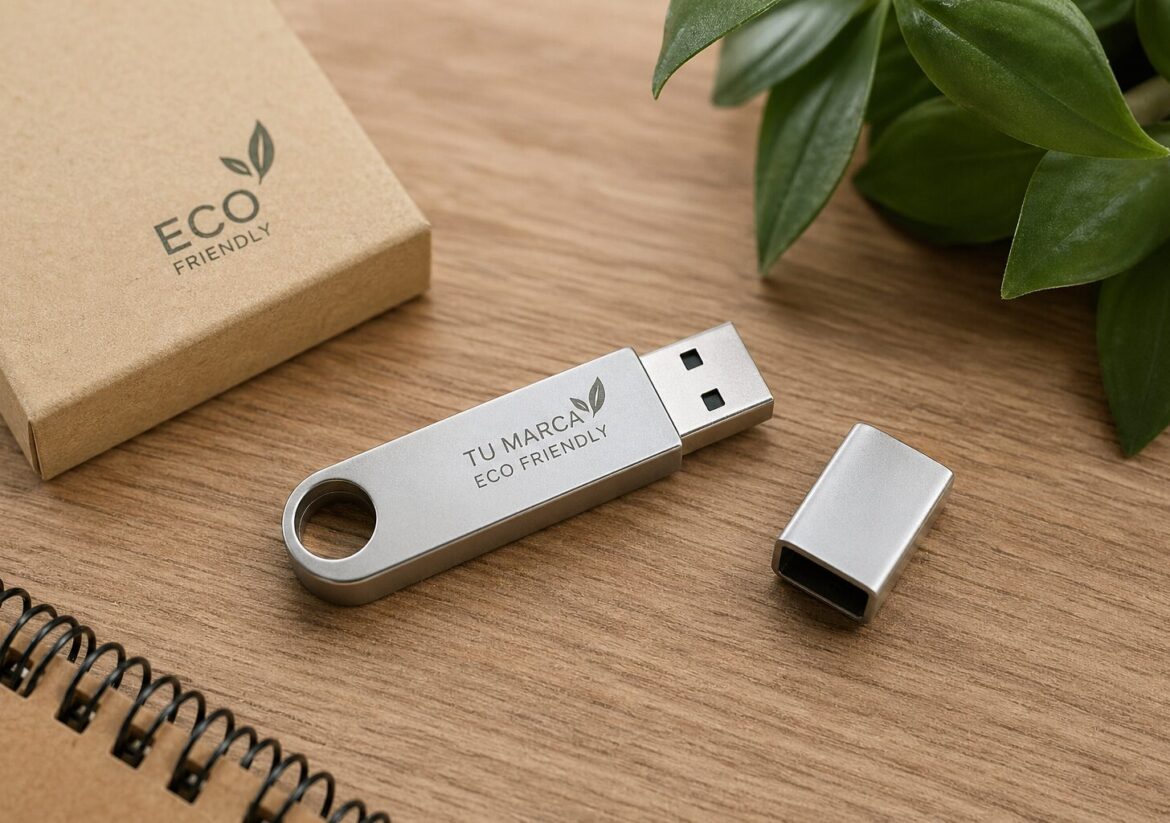 Pendrives Personalizados Aluminio Reciclado