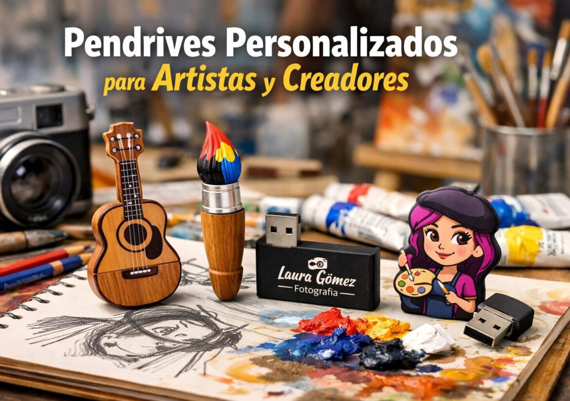 Pendrives Personalizados Para Artistas y Creadores