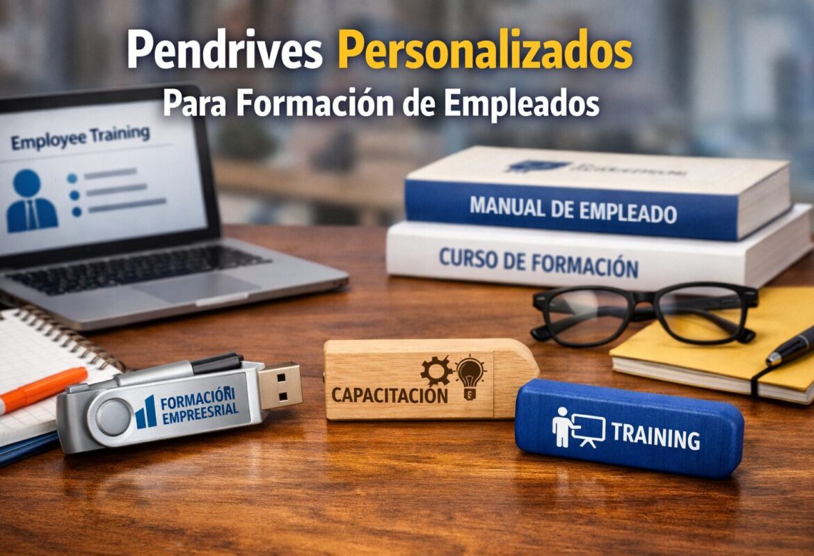 Pendrives Personalizados Para Formación de Empleados