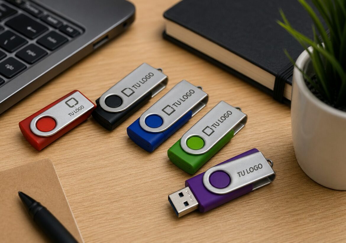 Pendrives personalizados como regalo empresarial