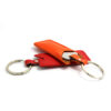 USB Llavero con llave y funda de Cuero personalizado