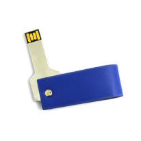 USB Llave de Metal Con funda de Cuero