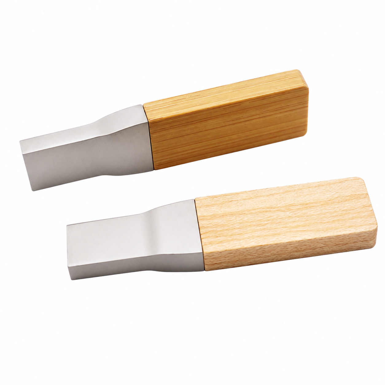 Pendrive Peronalizado madera y metal con logo